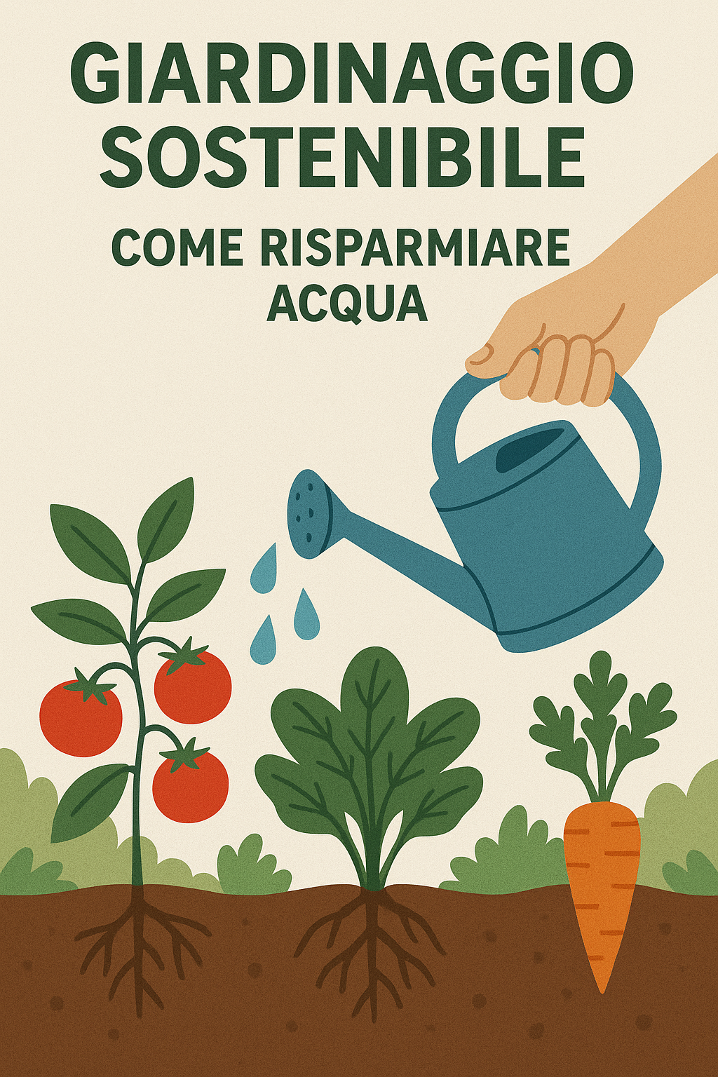 Giardinaggio Sostenibile: Come Risparmiare Acqua